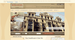 Desktop Screenshot of hostalavenidamadrid.com